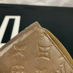 Louis Vuitton Brown Empreinte Zippy Wallet (SP2160)