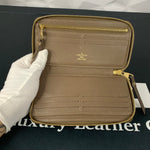 Louis Vuitton Brown Empreinte Zippy Wallet (SP2160)