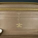 Louis Vuitton Brown Empreinte Zippy Wallet (SP2160)