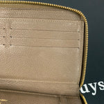 Louis Vuitton Brown Empreinte Zippy Wallet (SP2160)