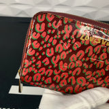 Louis Vuitton Limited Edition Stephen Sprouse Rouge Leopard Zippy Wallet