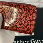 Louis Vuitton Limited Edition Stephen Sprouse Rouge Leopard Zippy Wallet