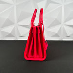 Saint Laurent Neon Pink Sac De Jour Nano