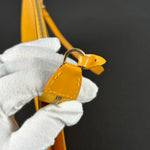 Louis Vuitton Yellow Epi Pochette (AR0052)