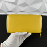 Chanel Yellow Lambskin Zippy (23049819)