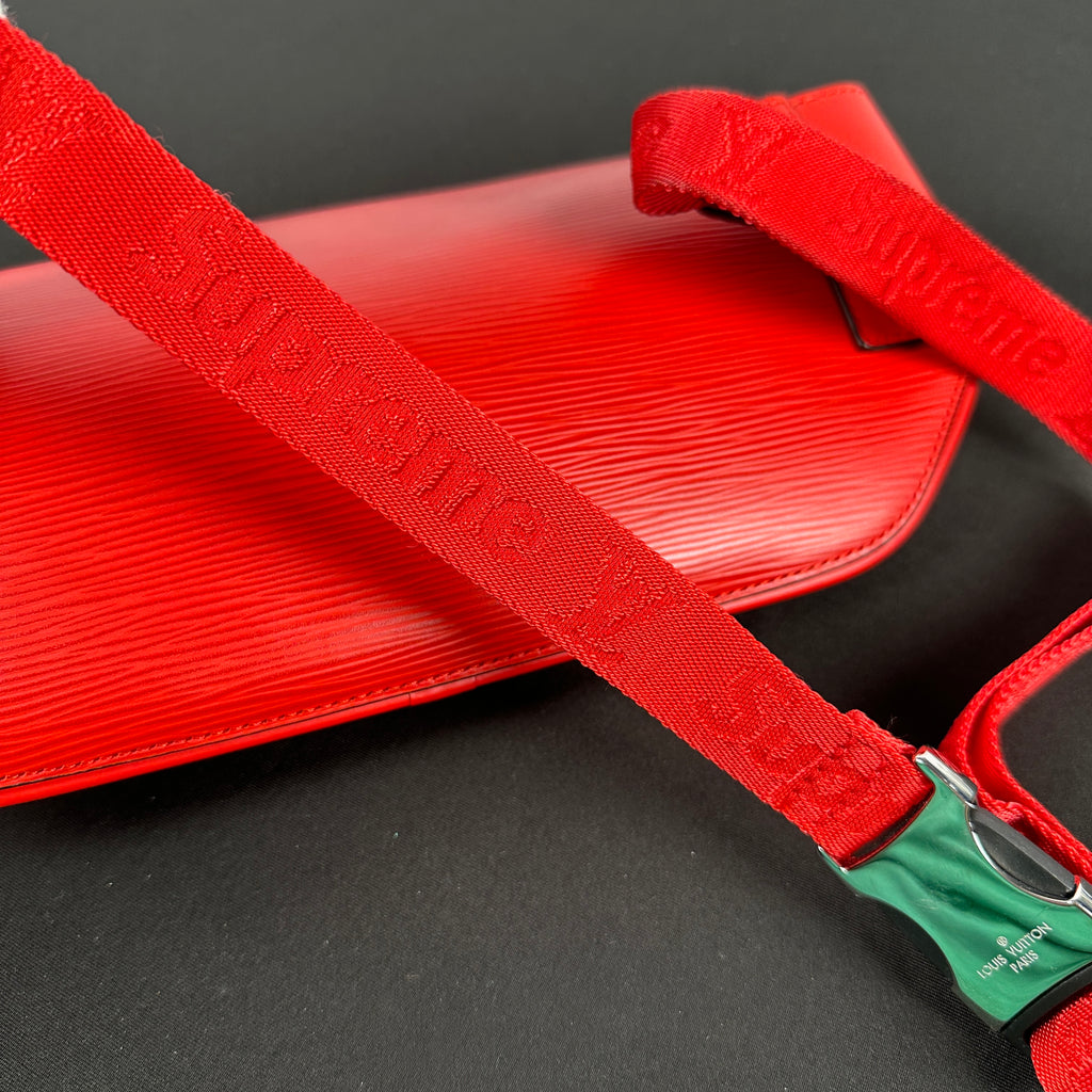 Louis Vuitton x Supreme Red Epi Bum Bag (NZ1197) – Luxury Leather Guys