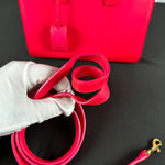 Saint Laurent Neon Pink Sac De Jour Nano