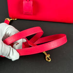 Saint Laurent Neon Pink Sac De Jour Nano