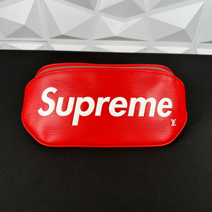 Louis Vuitton x Supreme Red Epi Bum Bag (NZ1197)E