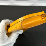 Louis Vuitton Yellow Epi Pochette (AR0052)