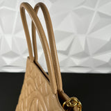 Chanel Beige Caviar Medallion Tote (Pre-loved)