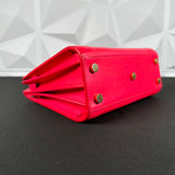 Saint Laurent Neon Pink Sac De Jour Nano