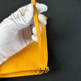 Louis Vuitton Yellow Epi Pochette (AR0052)