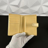 Louis Vuitton Cream Epi Porte Monnaie Wallet (MI0031)